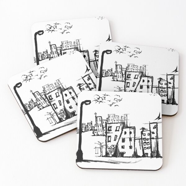 Item preview, Black and white neighborhood designed and sold by Drop and wear.
