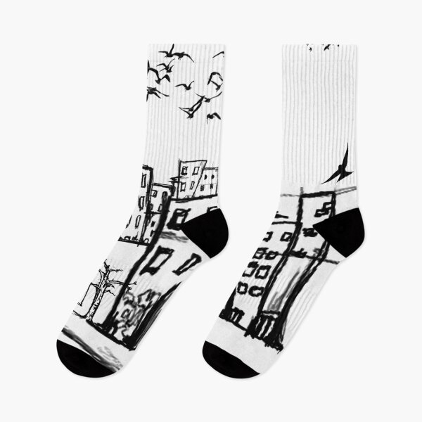 Item preview, Black and white neighborhood designed and sold by khalifadahmane.