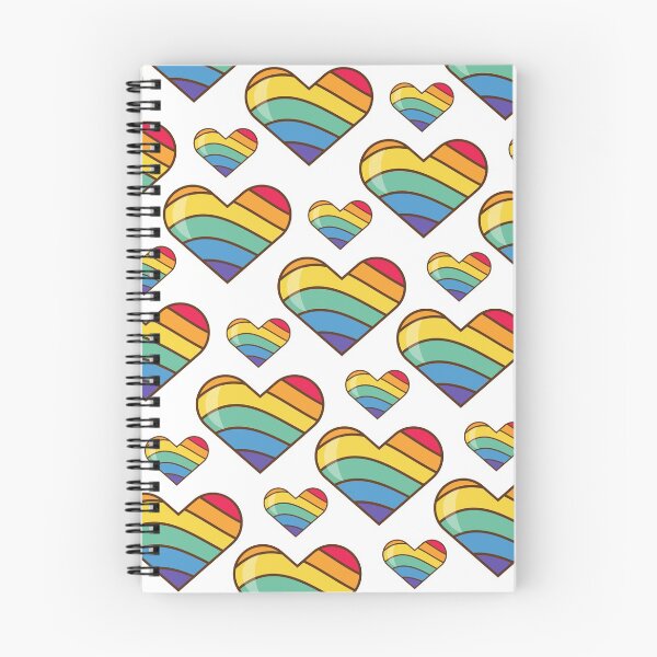 Item preview, Love wins Pride rainbow hearts designed and sold by Delicarte.
