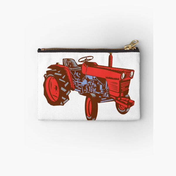 Item preview, Vintage Farm Tractor Side Woodcut designed and sold by patrimonio.
