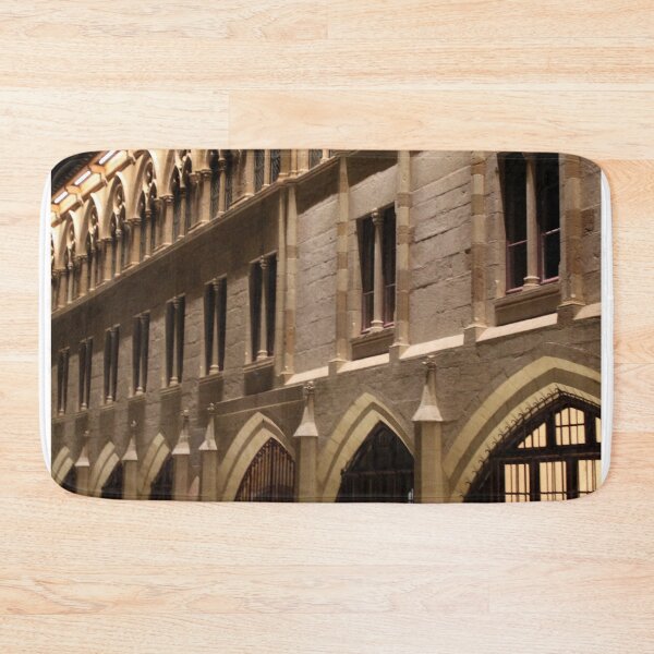 Item preview, Abbey facade and stained glass window	 designed and sold by EstelleRossetti.