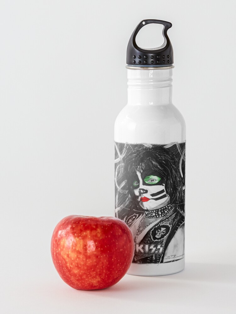 Alternate view of Catman - Ink Original (Colour Splash with Logo) Water Bottle