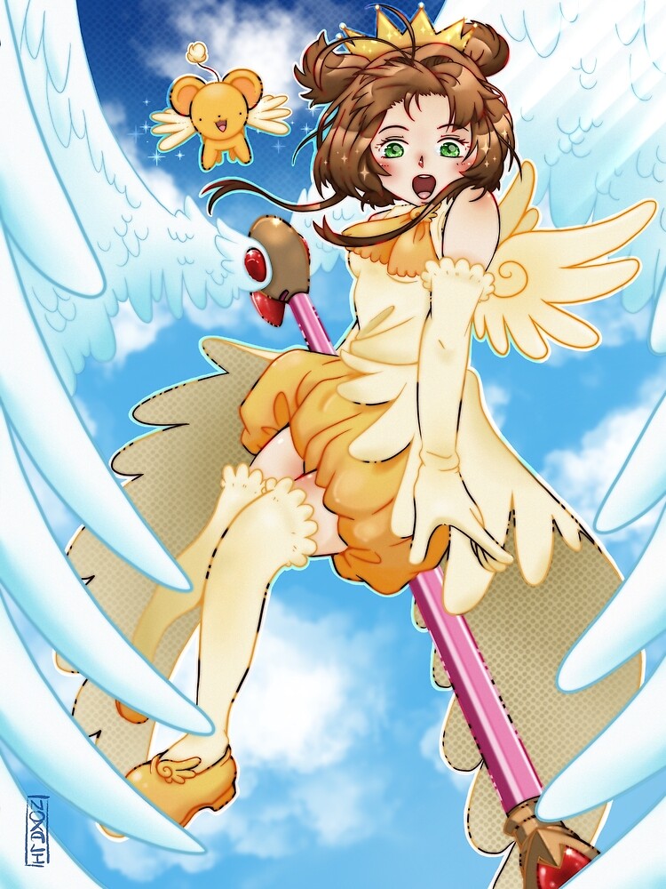 "Sakura Cardcaptor Flying!" Poster by Noxali | Redbubble