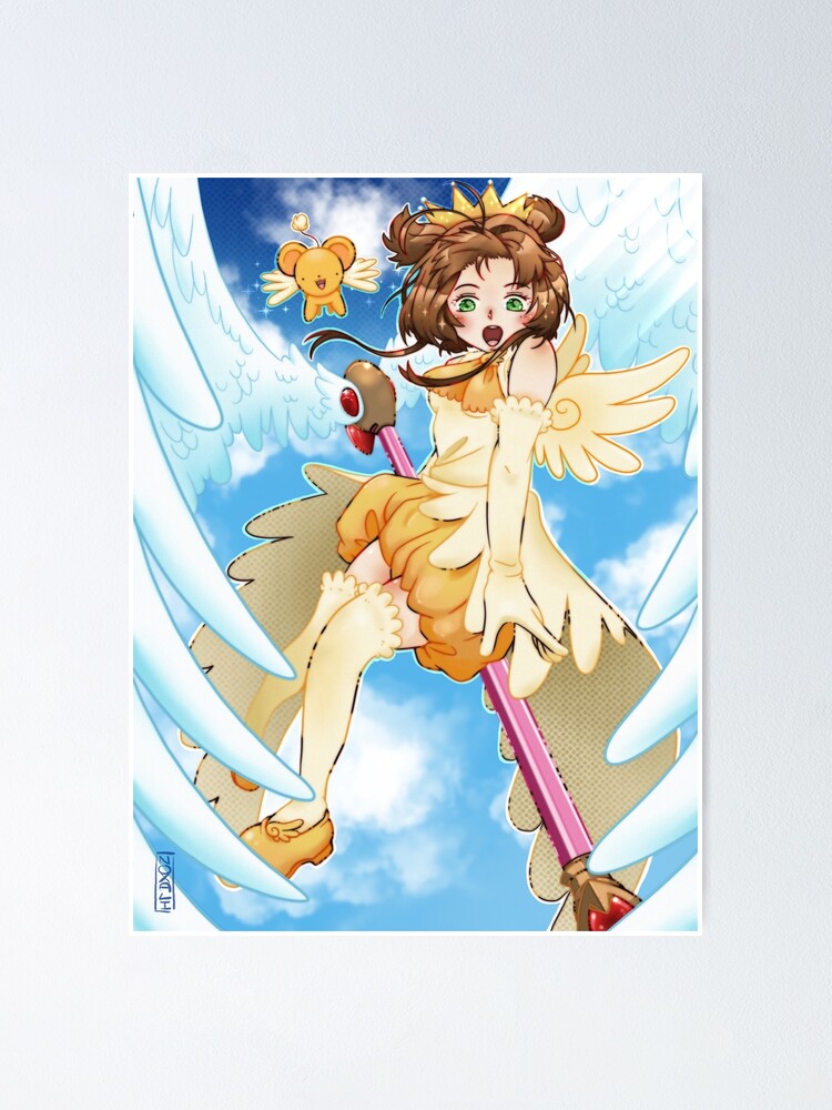 "Sakura Cardcaptor Flying!" Poster by Noxali | Redbubble