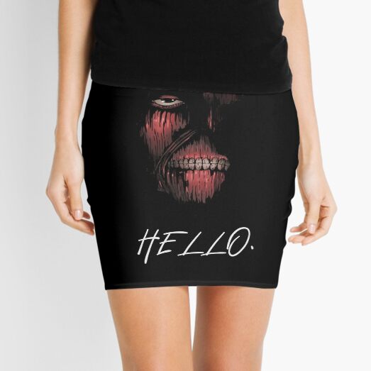 Attack On Titan Mini Skirts Redbubble - kenny attack on titan season 3 roblox