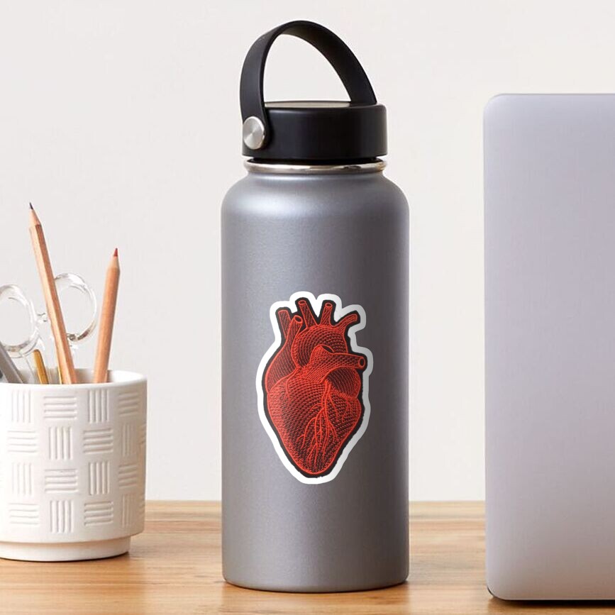 Heart Patch Sticker