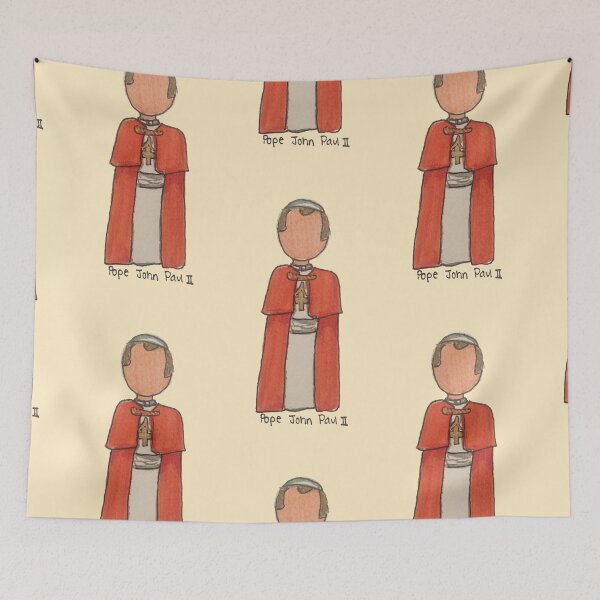Item preview, Saint Pope John Paul II designed and sold by erinjolene.