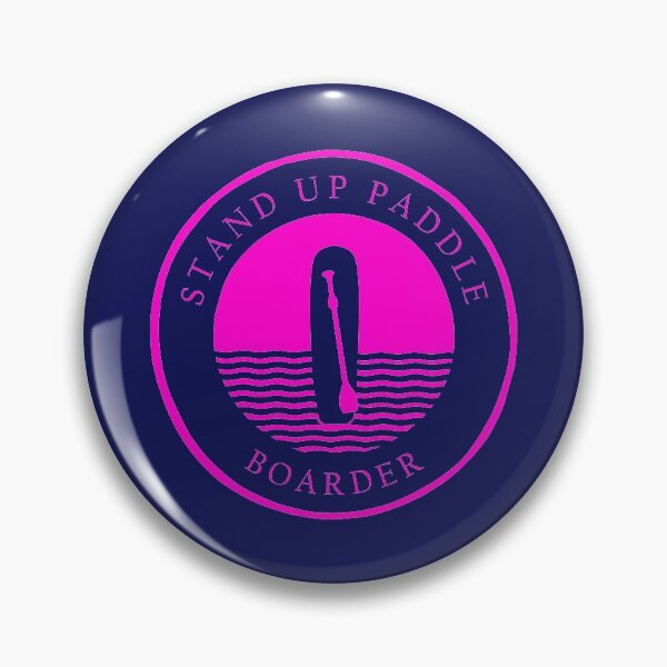 Item preview, Stand up paddle board and paddle to show others you are a paddle boarder PINK  designed and sold by wollop-tee.