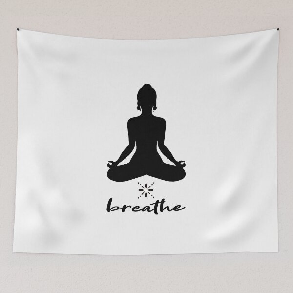 Item preview, breathe yoga meditation  designed and sold by LioPart.