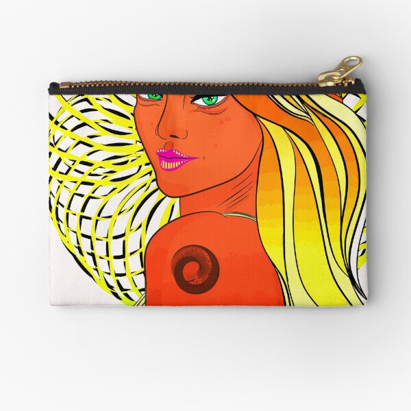 Precious Emerald Zipper Pouch