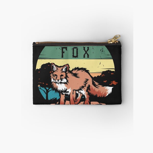 Item preview, Fox |  Retro design for Fox Animal Lovers designed and sold by WearthisTee009.