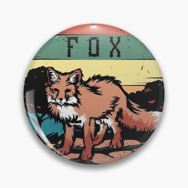 Item preview, Fox |  Retro design for Fox Animal Lovers designed and sold by WearthisTee009.