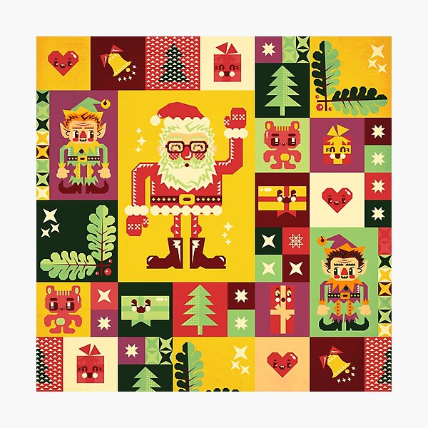 Christmas Pattern No. 1 Photographic Print