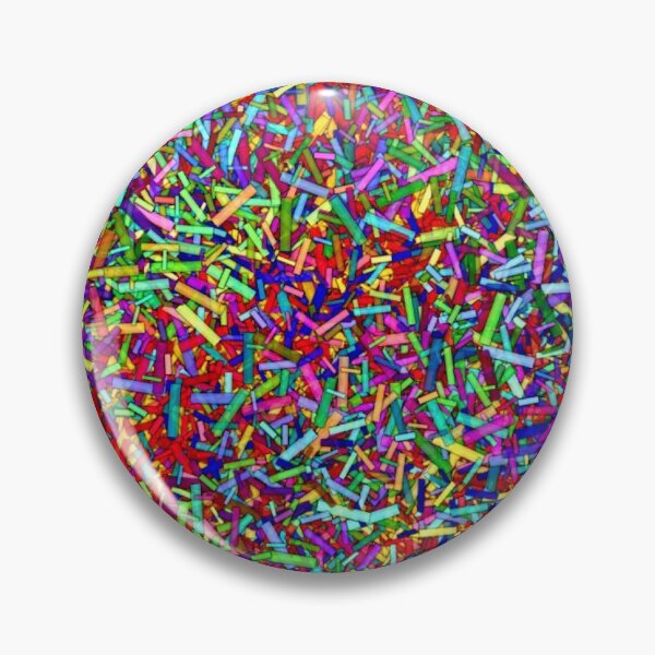 Item preview, Rainbow Sprinkles Psychedelic Pattern designed and sold by RiaBubble.