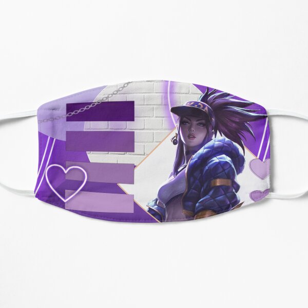 kda akali! Mascarilla plana