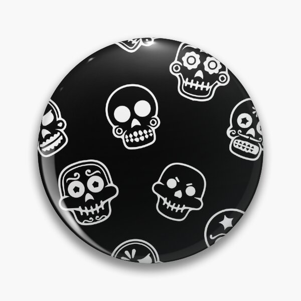 Item preview, Sugar skulls halloween pattern designed and sold by tfortier.