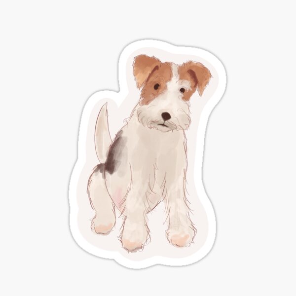 Puppy in My Pocket Series 6 Wire Fox Terrier Doodles 