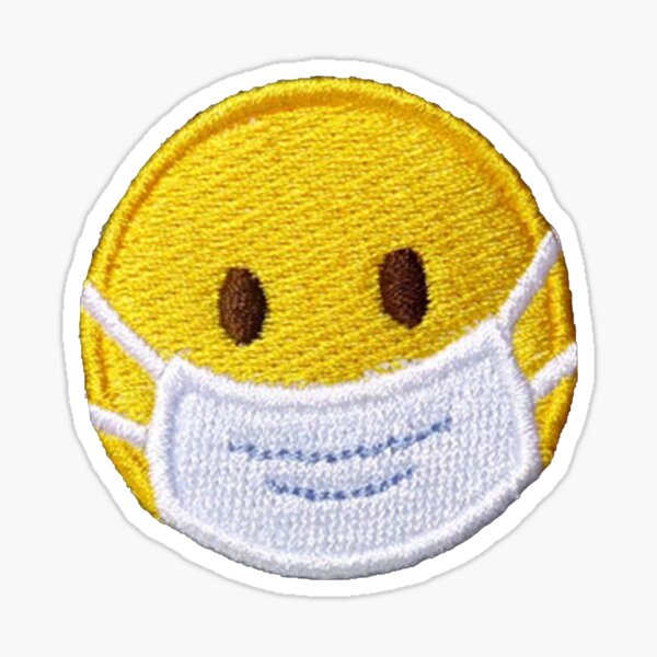 Artikel-Vorschau von Smiley-Aufkleber 2020, designt und verkauft von designolo.