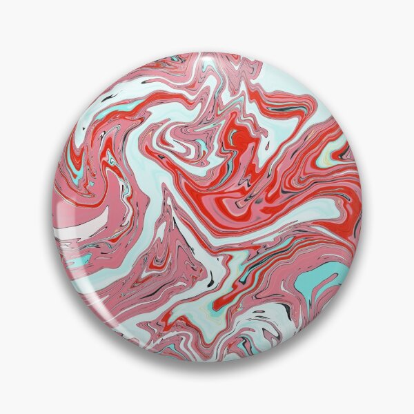 Item preview, Pink Red and Blue Marbled Design designed and sold by blejsart.