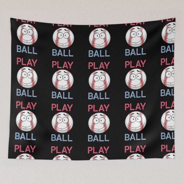 Item preview, Baseball Face - Play Ball designed and sold by MoonsmileProd.
