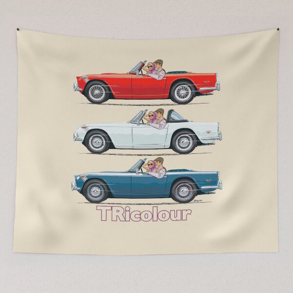 Item preview, TR250 in Red, White and Blue – TRicolour designed and sold by Bigs66.