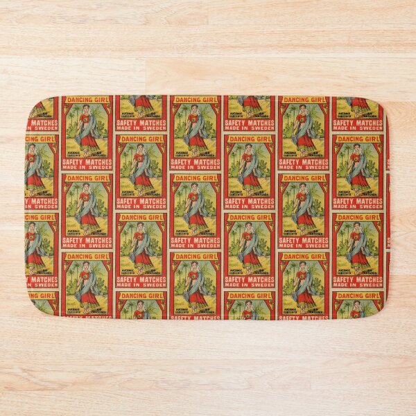 Item preview, Dancing Girl Vintage Matchbox design designed and sold by Salocin.