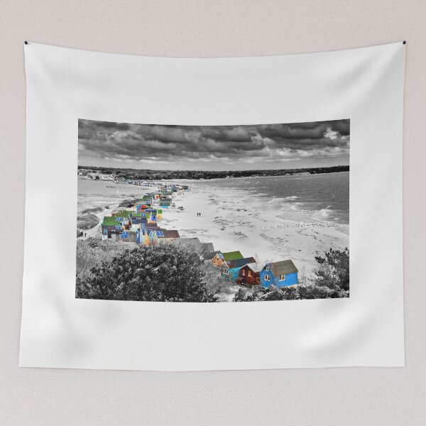 Item preview, Hengistbury Head Beach Huts Bournemouth Dorset designed and sold by AndyEvansPhotos.