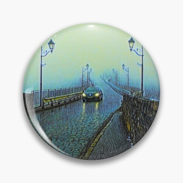 Item preview, Misty bridge leading to nowhere designed and sold by helenkaiy.