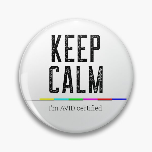 Item preview, Keep Calm I'm AVID certified designed and sold by S-H-Designs.
