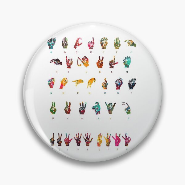 Item preview,  Sign Language Alphabet designed and sold by Liededrom..
