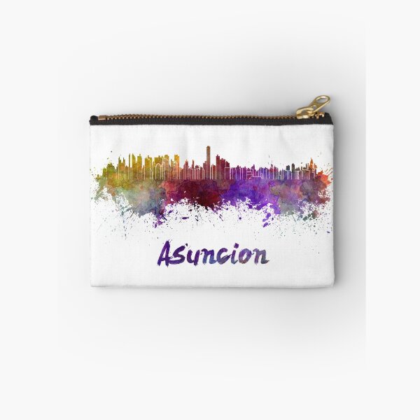Item preview, Asuncion skyline in watercolor designed and sold by paulrommer.