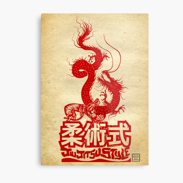 Monkey King Defeats The Dragon Metal Print