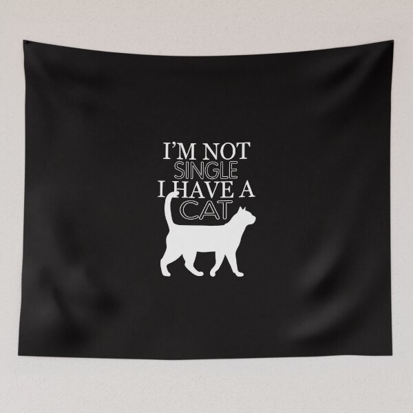Item preview, Single cats funny saying designed and sold by Imutobi.