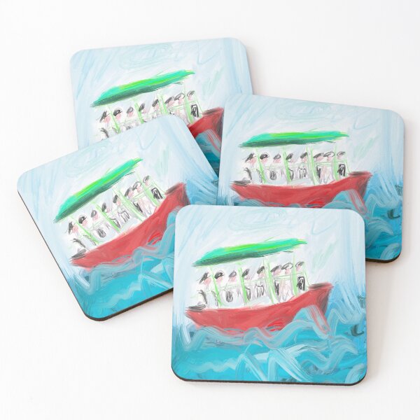 Item preview, Taking a wavy journey  designed and sold by Hoi-polloiArt.