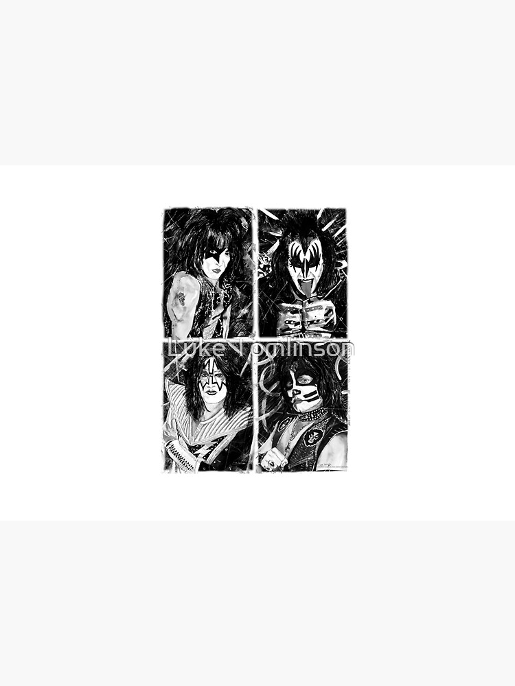 KISS® - Ink Original (Black and White) by lucafon18