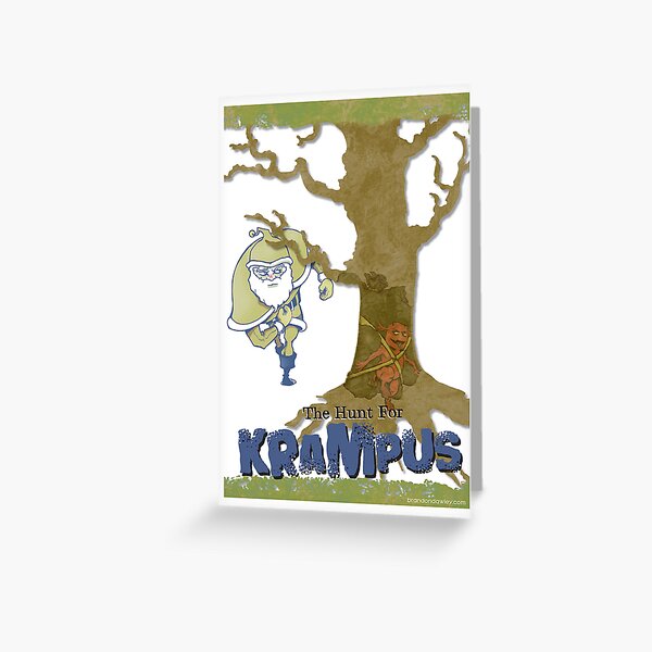 Krampus - The Hunt Greeting Card