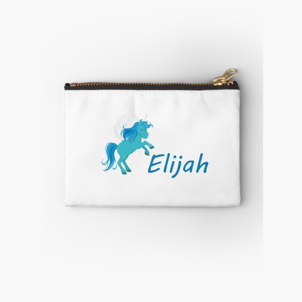 Item preview, Elijah Cute Blue Unicorn Name Tag T-Shirts designed and sold by ToniaKroeger.