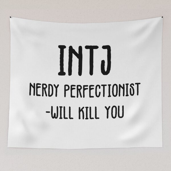 Item preview, Copy of MBTI INTJ Stereotype - Nerdy Perfectionist designed and sold by berlinius.