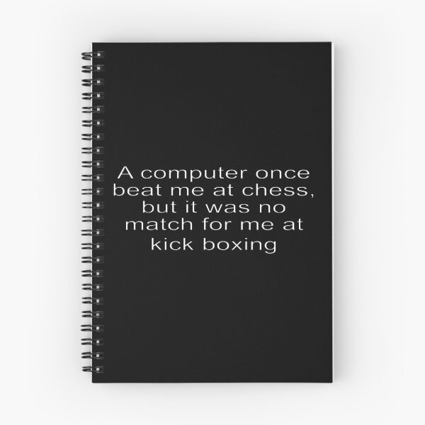 Item preview, A Computer Beat me in Chess designed and sold by TakoDesigns.