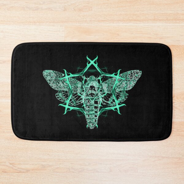 Item preview, Death's-Head Hawkmoth Occult [Green] designed and sold by picto.