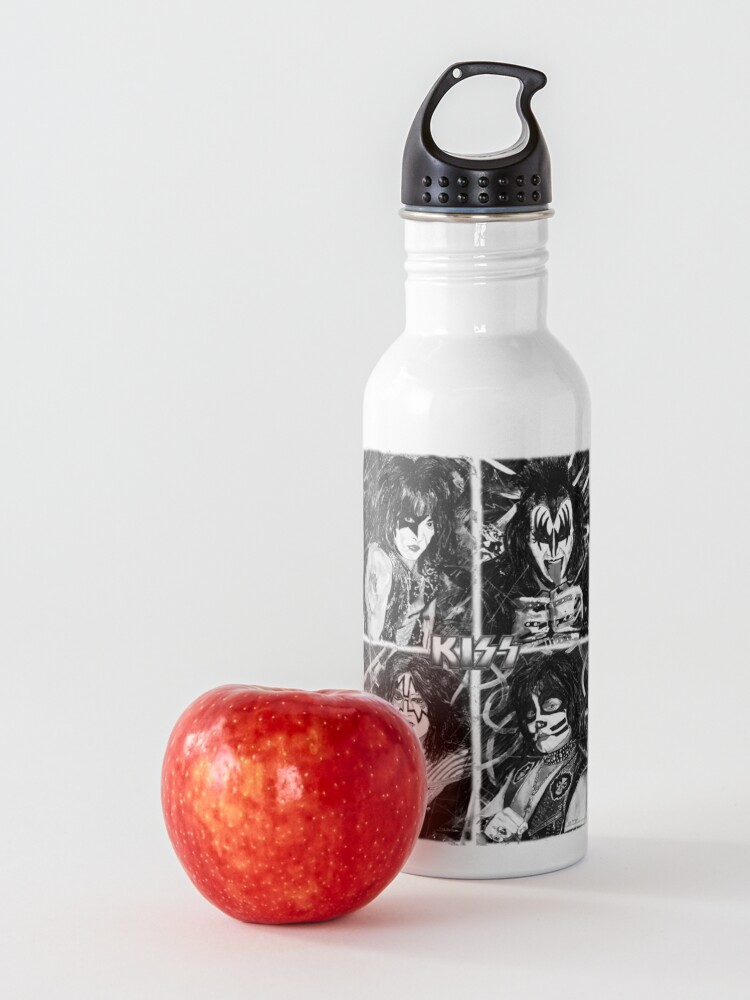 Alternate view of KISS® - Ink Original (Black and White with Logo) Water Bottle
