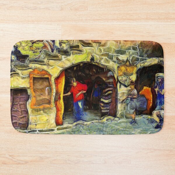 Item preview, Rhodes Greece Shop and Stairs KPA designed and sold by karynpeters.