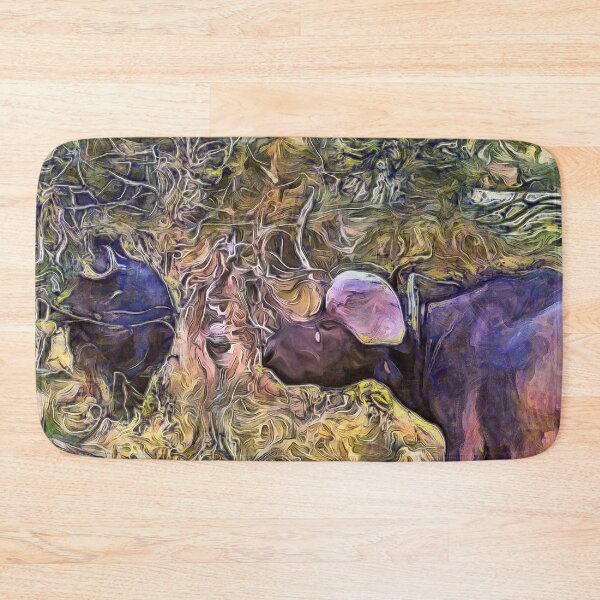 Item preview, Water Buffalo in African Bush South Africa KPA designed and sold by karynpeters.