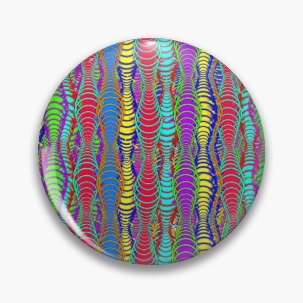 Item preview, Rainbow Trippy Psychedelic Pattern designed and sold by RiaBubble.