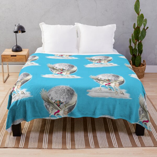Item preview, Long Way Down .. pegasus in the clouds designed and sold by LoneAngel.