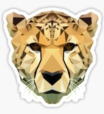 Cheetah Sticker