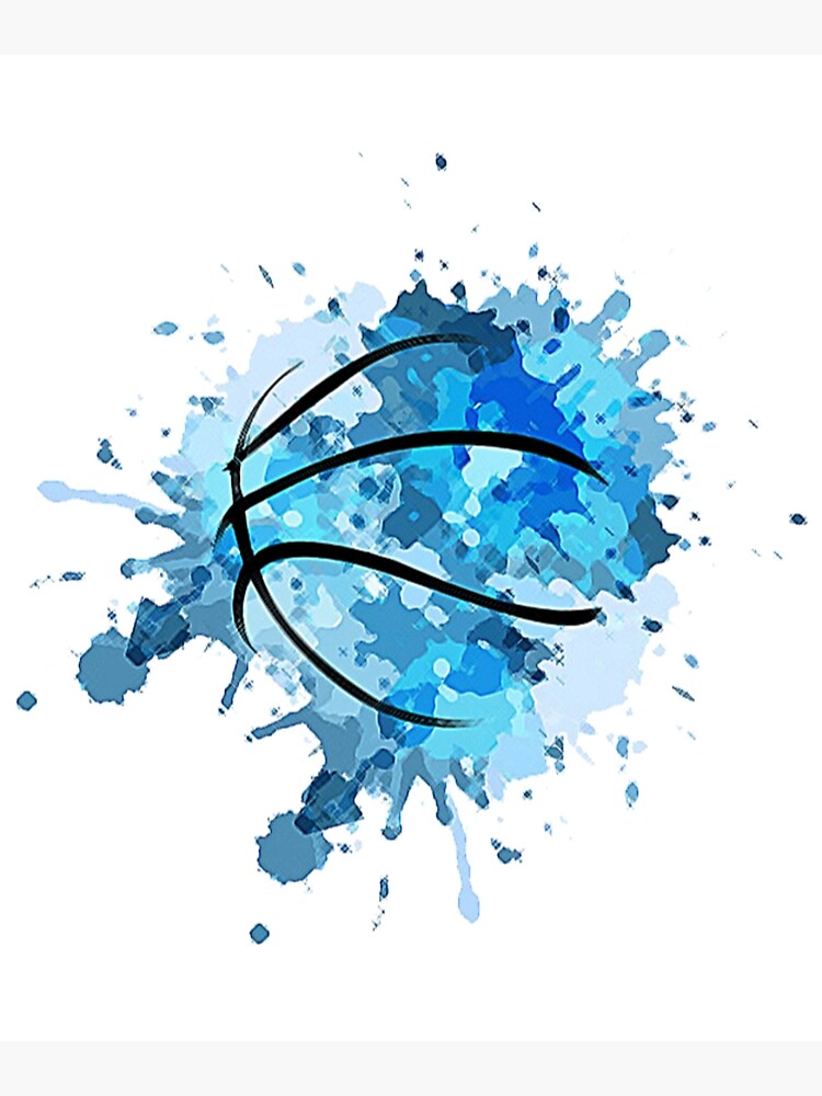 "Make it splash basketball art design" Poster for Sale by trex8992