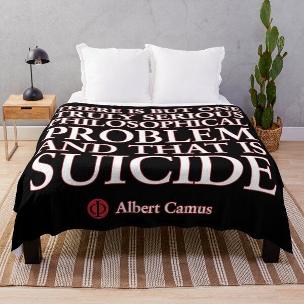 Item preview, Albert Camus designed and sold by KTmS.