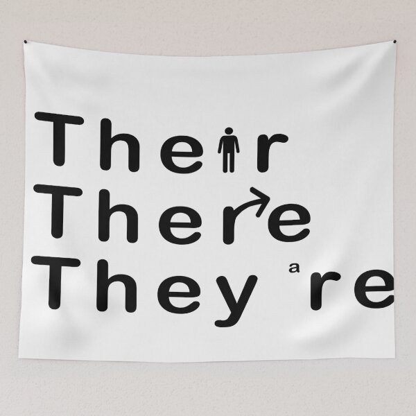 Item preview, Grammar Errors: Their, There, They are designed and sold by berlinius.