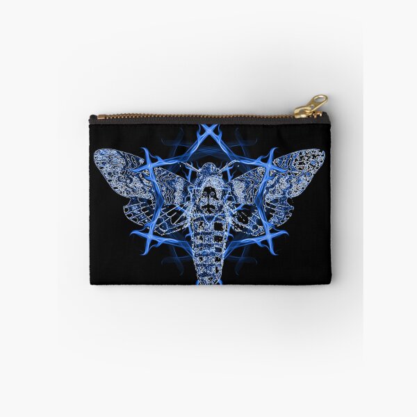 Item preview, Death's-Head Hawkmoth Occult [Blue] designed and sold by picto.